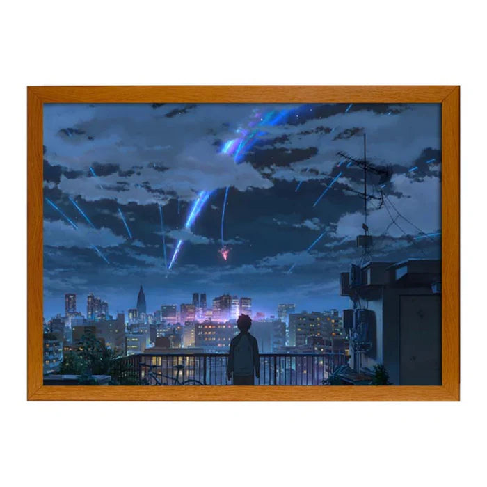 Rooftop Scene - Makoto Shinkai