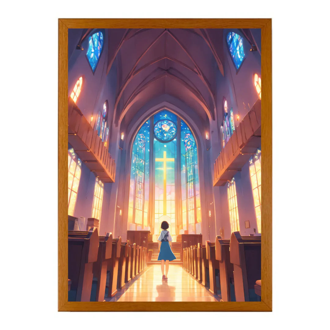 Girl at Church - Christian
