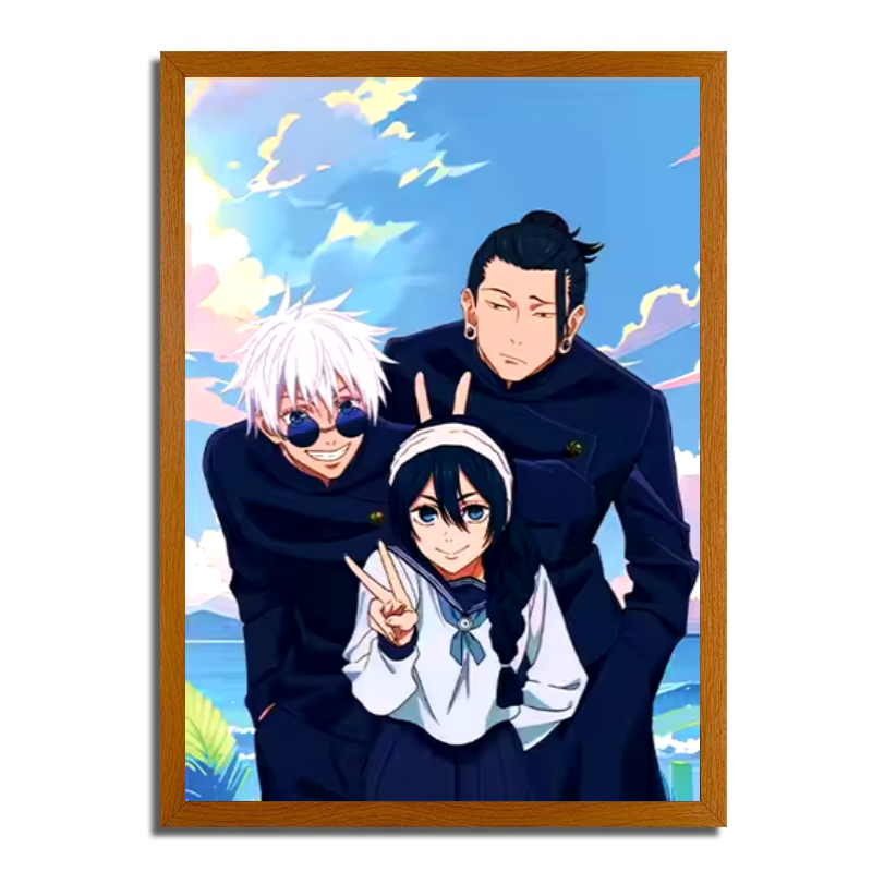 Jujutsu Kaisen painting: Geto & Gojo