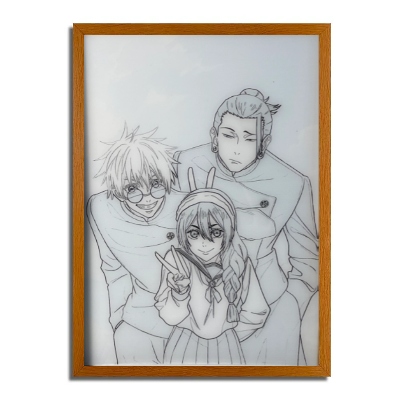Jujutsu Kaisen painting: Geto & Gojo