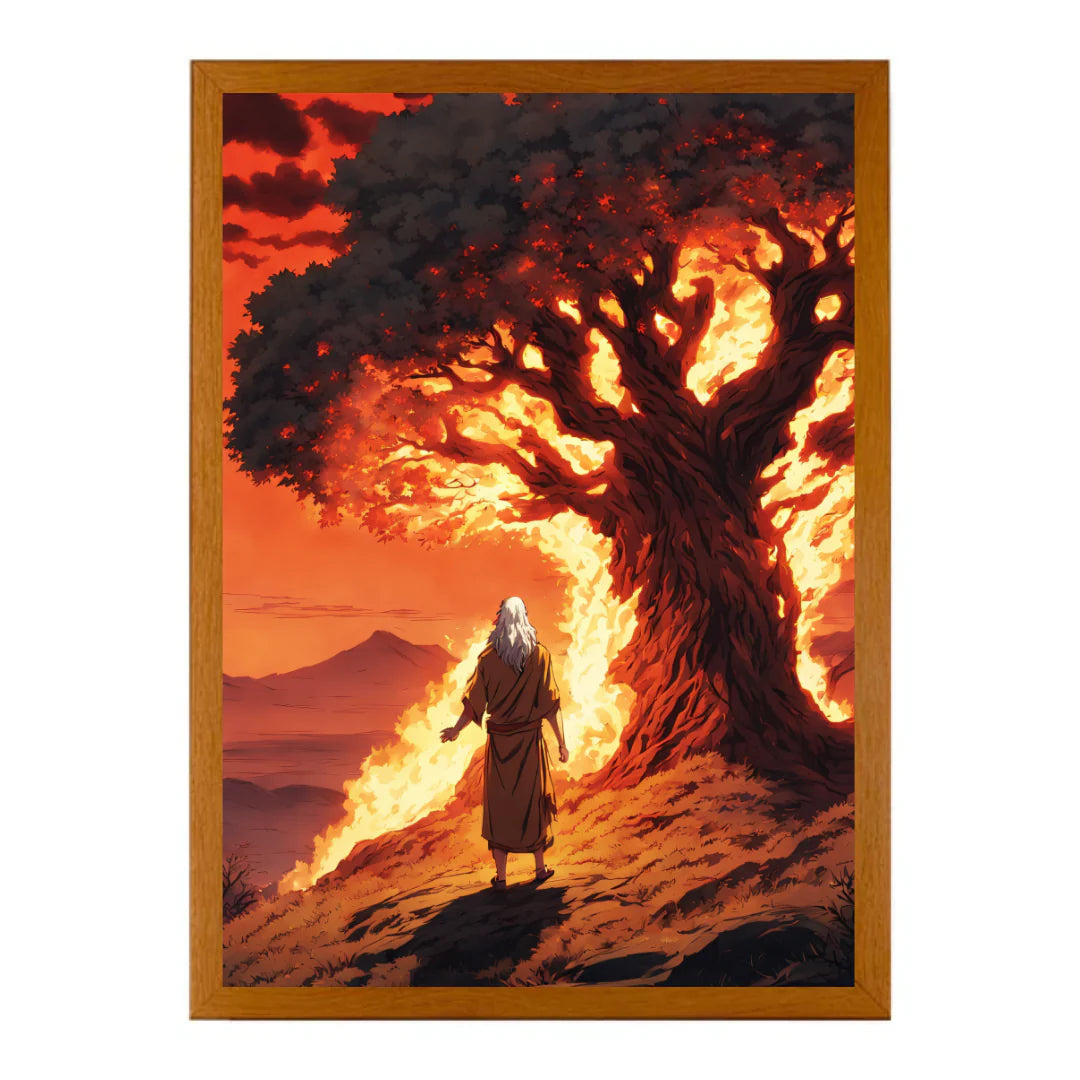 Moses and the Burning Bush - Christian