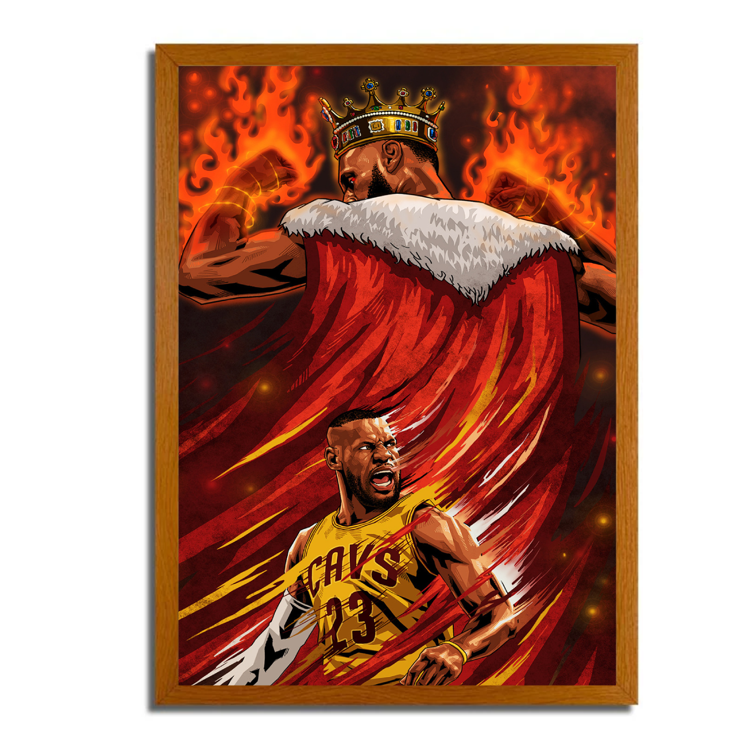 LeBron: Fire, Crown and Legend - NBA