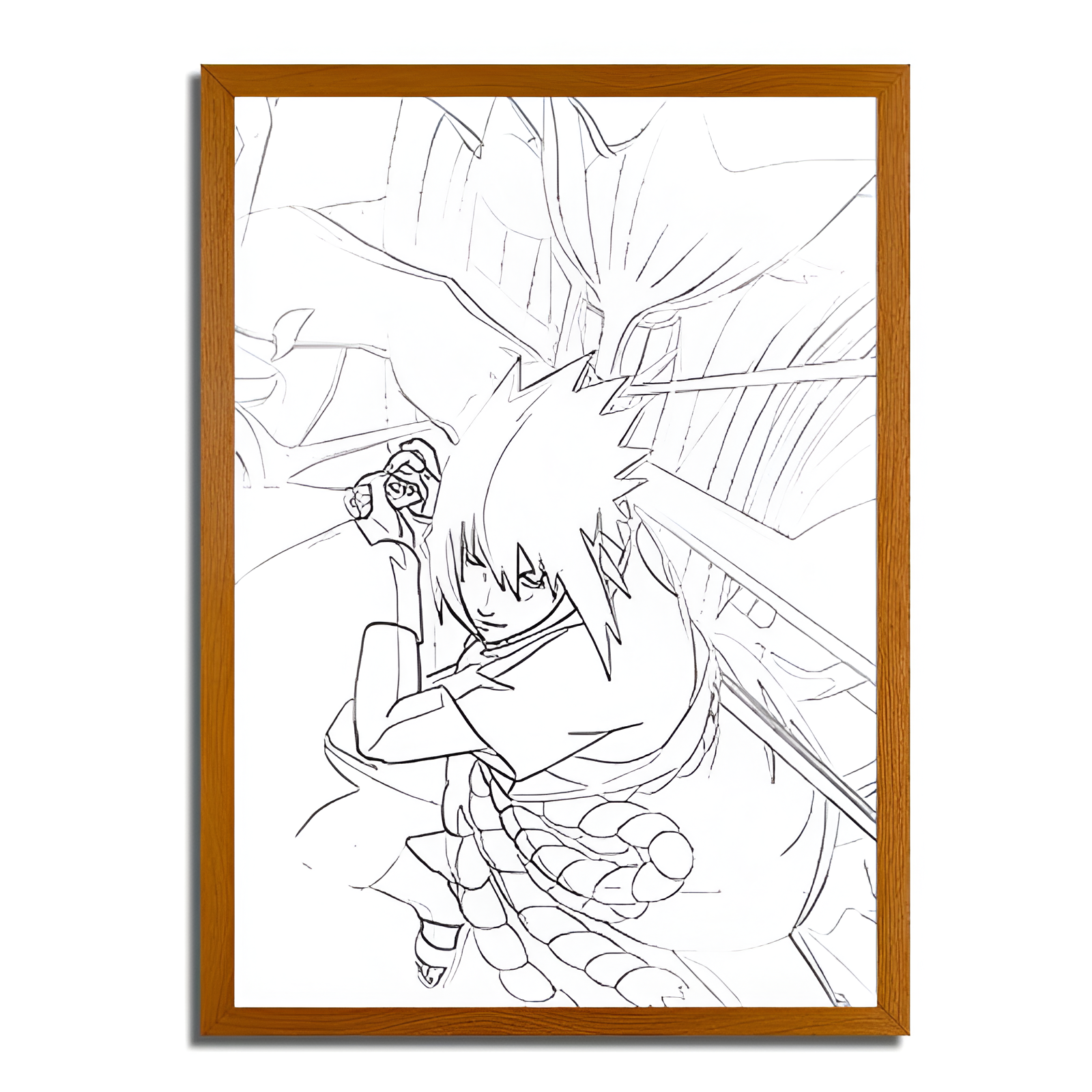 Sasuke and his Susanoo - Naruto