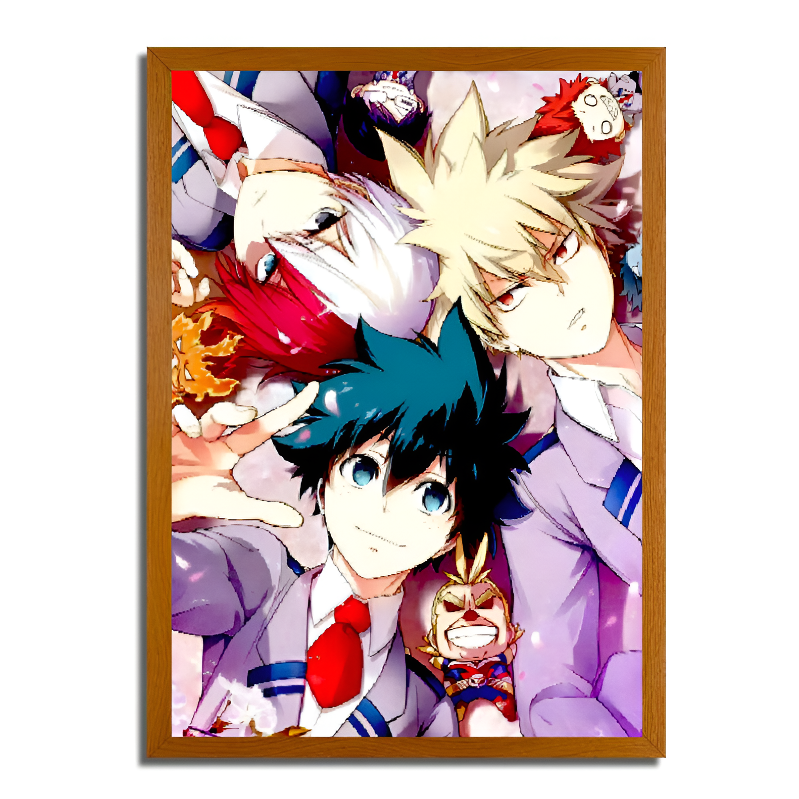 Izuku and his companions - My Hero Academia