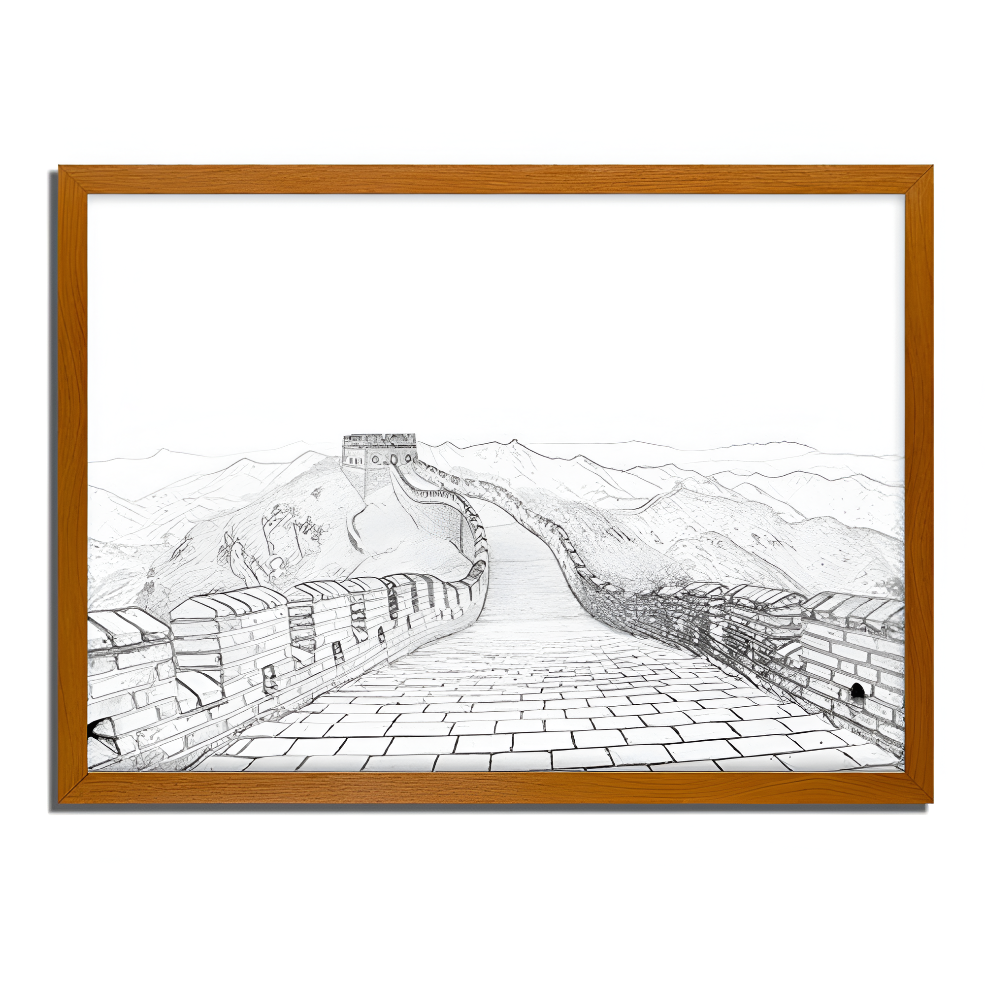 The Sunlit Wall - Landscapes