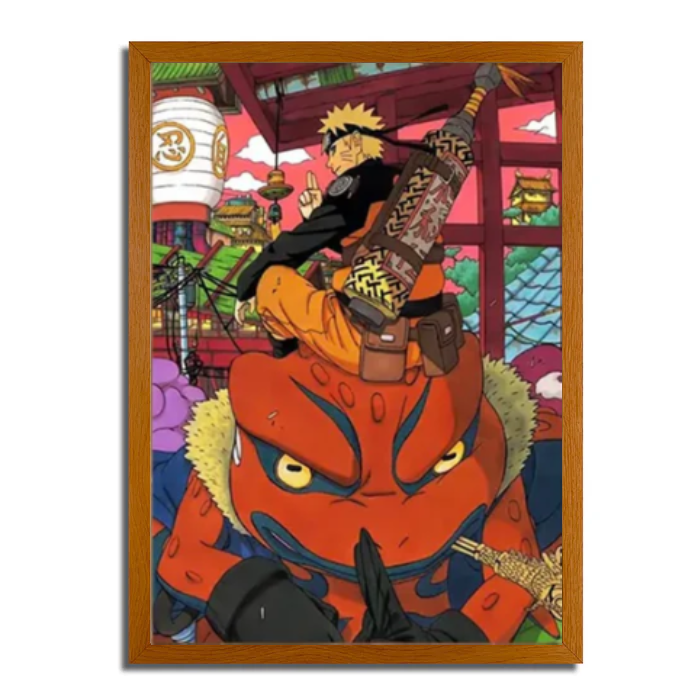 Naruto et Gamakichi