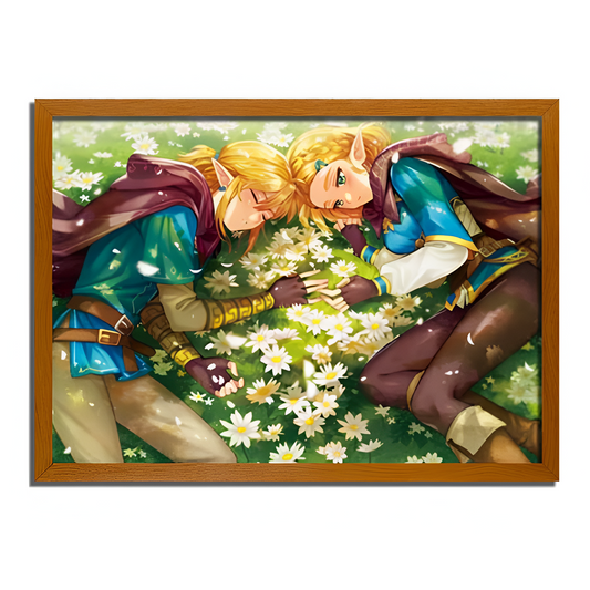 Link &amp; Zelda a moment of peace - The Legend of Zelda