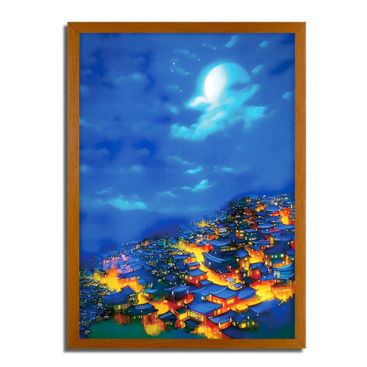 The Lights of a Thousand Houses - Landscapes